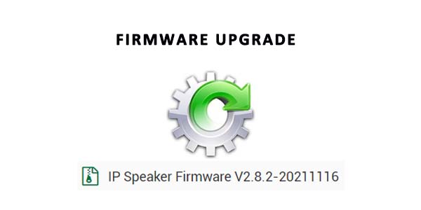 Tonmind IP Speaker Firmware wurde auf Version V2.8.2 aktualisiert