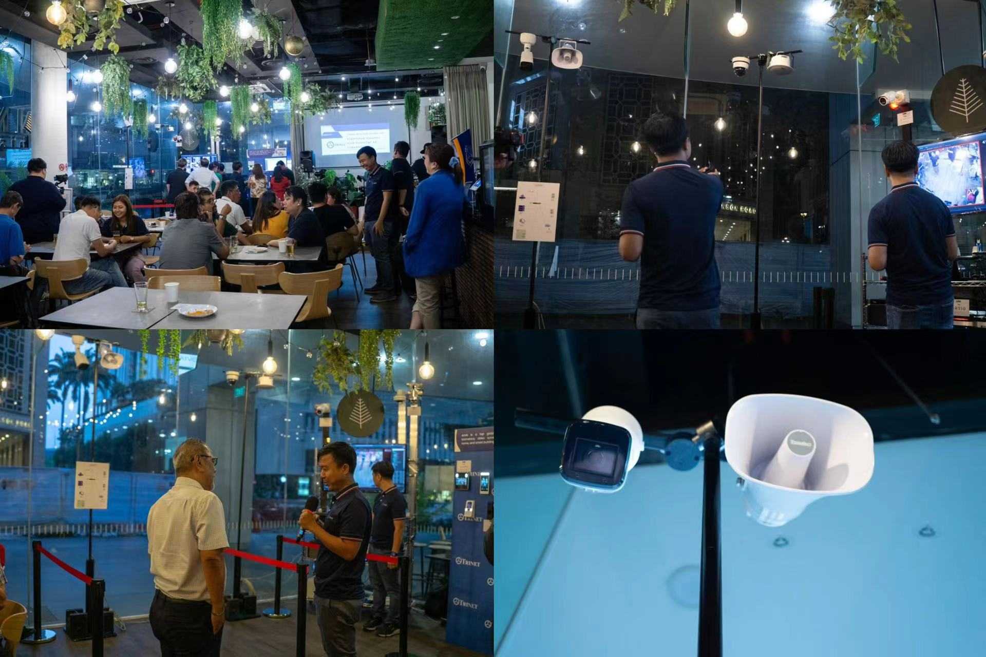 Tonmind IP Onvif Speaker Showcase bei Trinet Event in Singapur und Indonesien