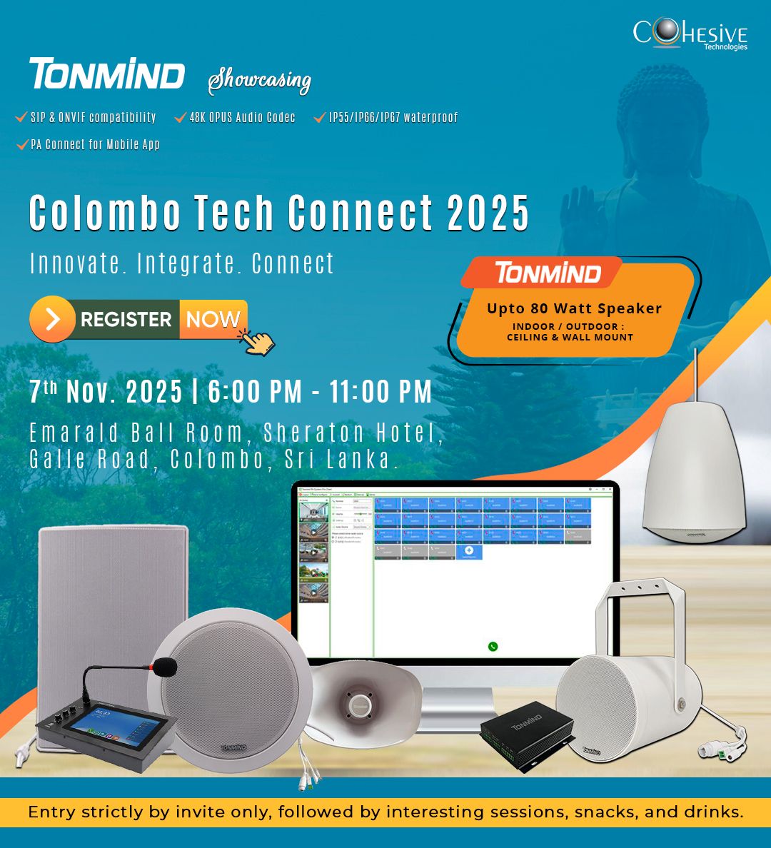Cohesive Technologies & Tonmind präsentieren – Colombo Tech Connect 2025