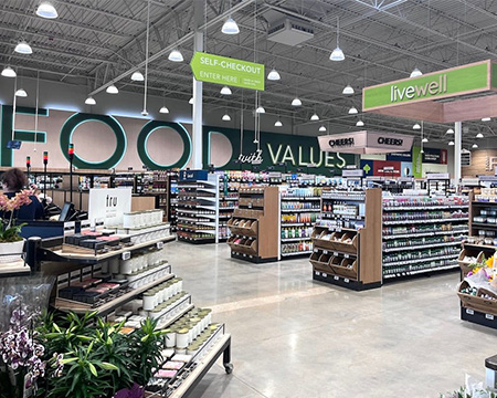 Beschallungsanlage für den Einzelhandel